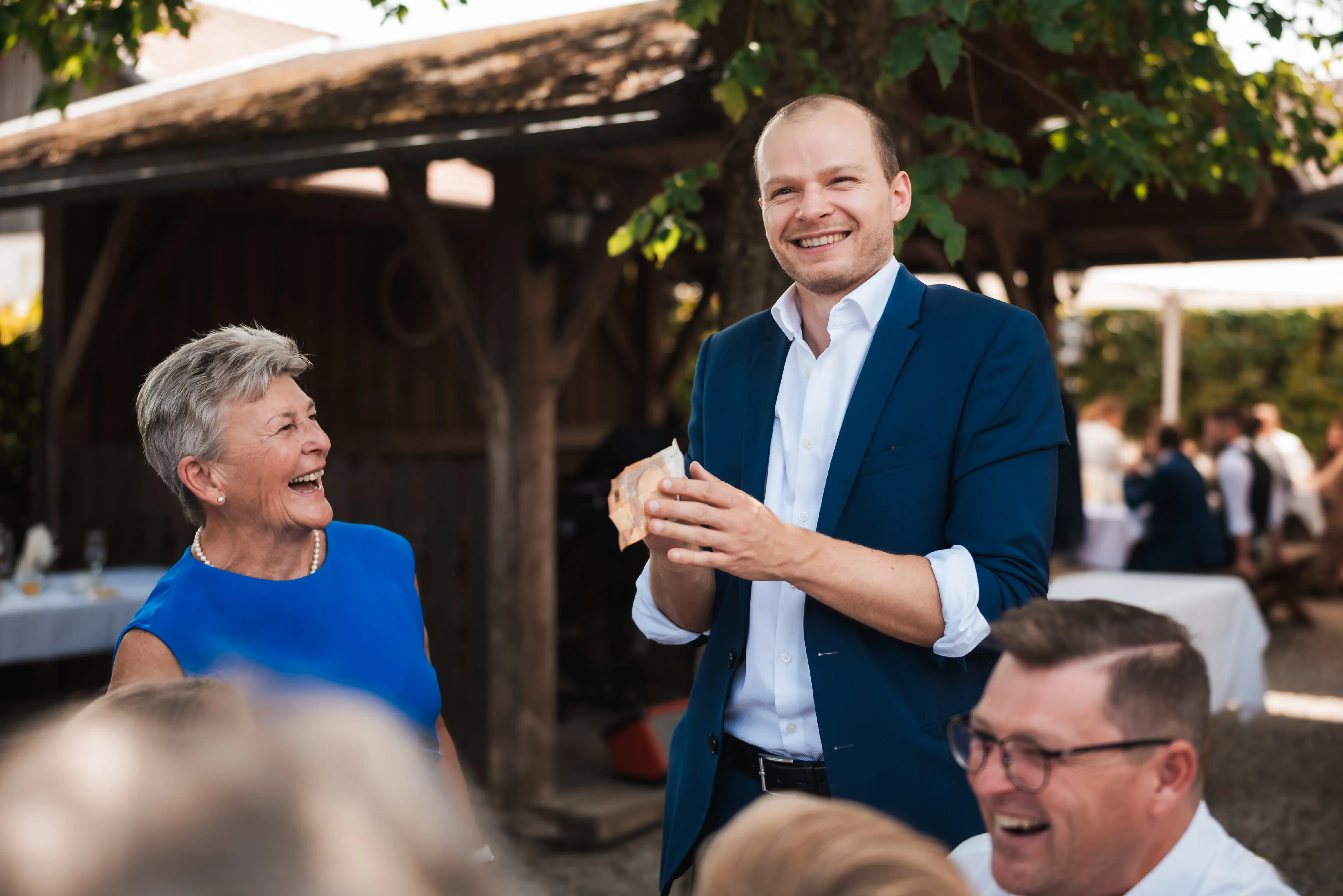 Daniel Eichinger bei seiner Bühnenshow